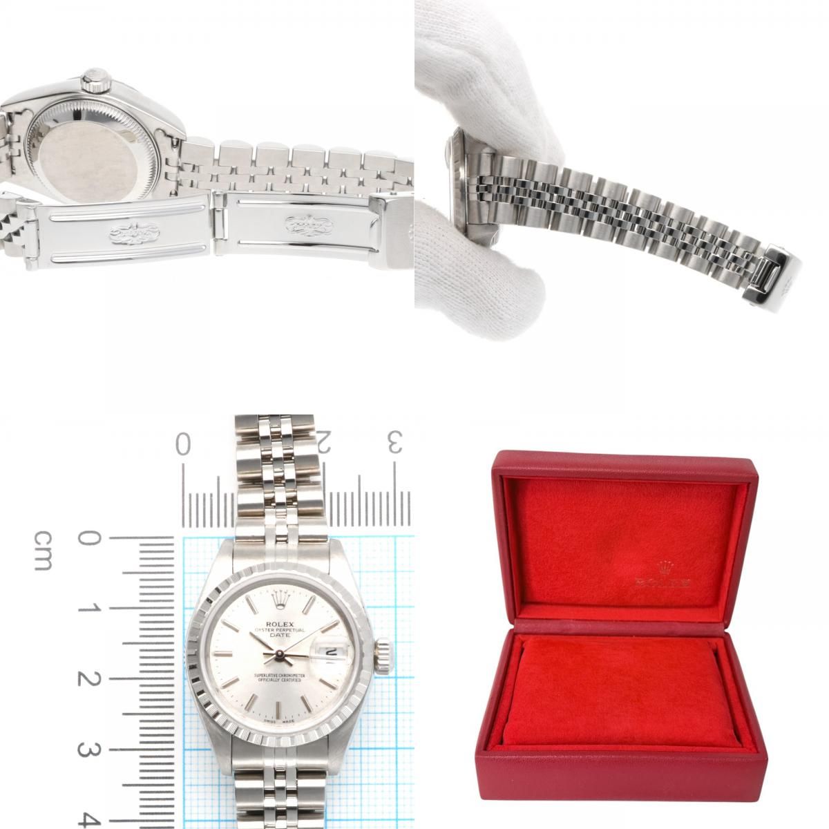 Rolex Date Oyster Perpetual Watch Stainless Steel Automatic Winding Overhauled — view 9