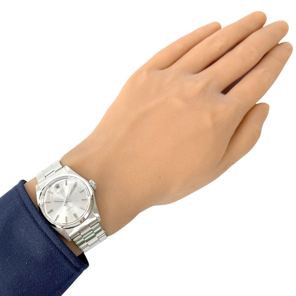 Rolex Precision Oyster Watch Stainless Steel Hand Wound No 22 — view 2