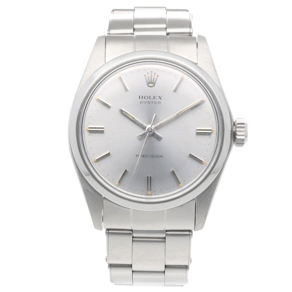Rolex Precision Oyster Watch Stainless Steel Hand Wound No 22 — view 8