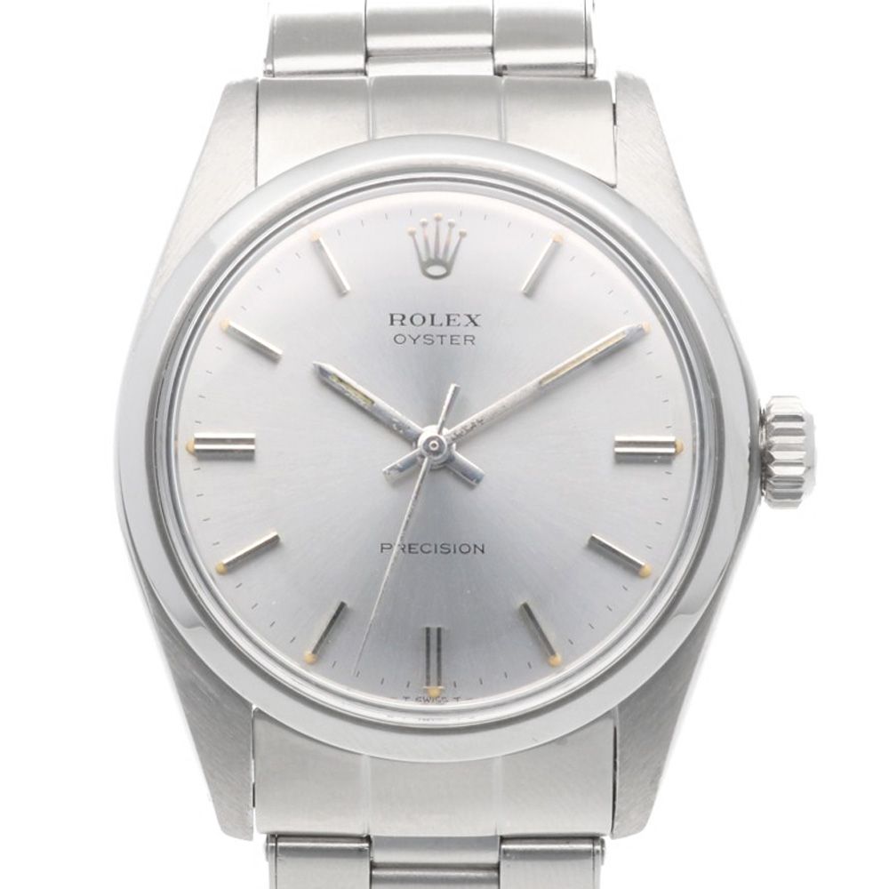 Rolex Precision Oyster Watch Stainless Steel Hand Wound No 22