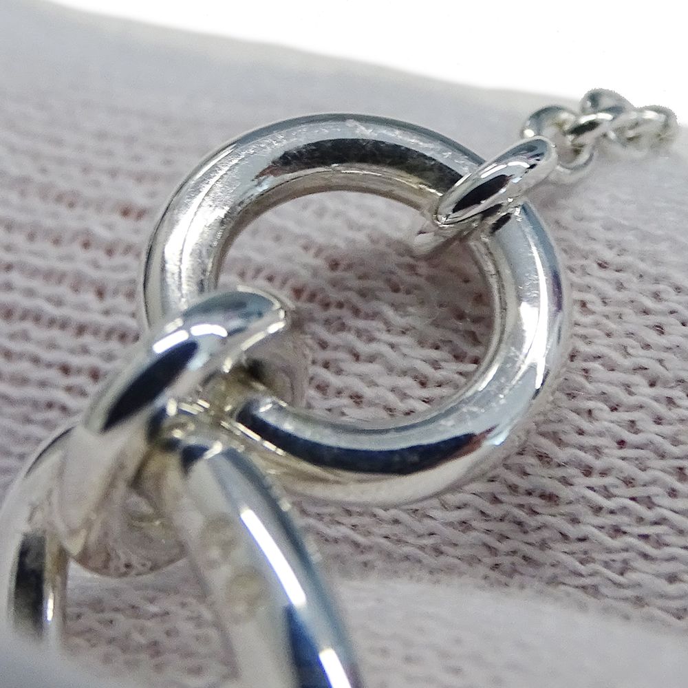 Hermes Necklace Chaine D'ancre Amulet Silver Polished — view 7