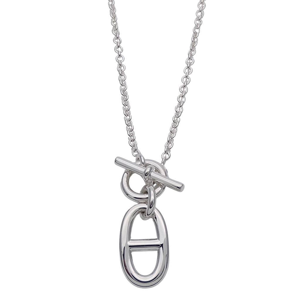 Hermes Necklace Chaine D'ancre Amulet Silver Polished — view 2