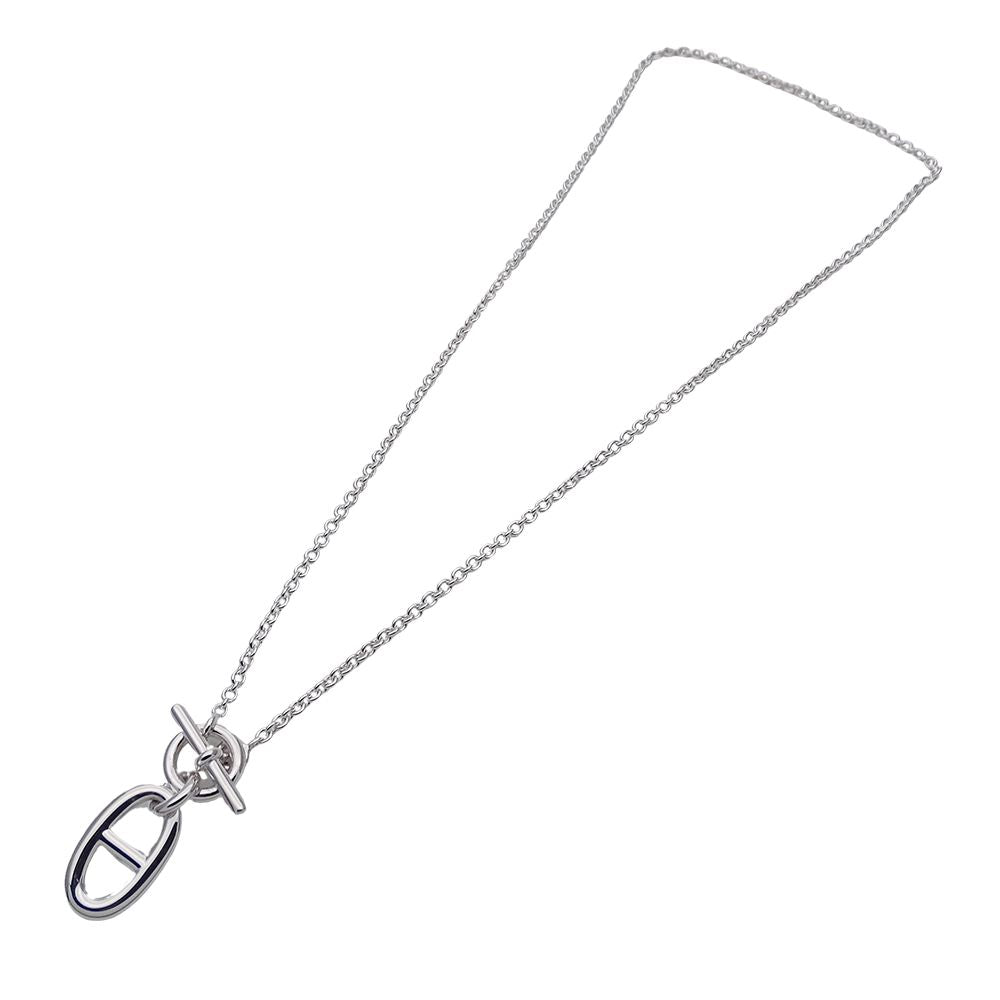 Hermes Necklace Chaine D'ancre Amulet Silver Polished — view 5