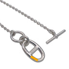 Hermes Necklace Chaine D'ancre Amulet Silver Polished — view 4