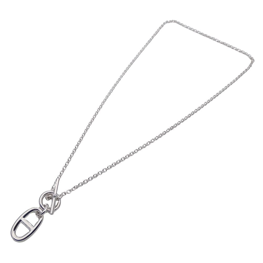 Hermes Necklace Chaine D'ancre Amulet Silver Polished — view 5