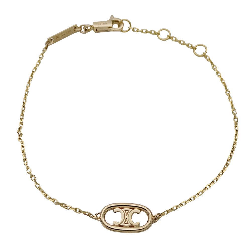 Celine Bracelet Maillon Triomphe Yellow Gold Polished — view 2