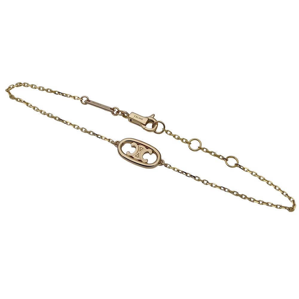 Celine Bracelet Maillon Triomphe Yellow Gold Polished — view 3