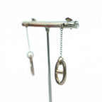 Hermes Chaine D'ancre Farandole Earrings One Color Chain Silver BB — view 2