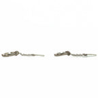 Hermes Chaine D'ancre Farandole Earrings One Color Chain Silver BB — view 6