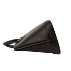 Louis Vuitton Alma Epi Leather Mini Boston Bag Dark Brown Mocha — view 5