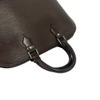 Louis Vuitton Alma Epi Leather Mini Boston Bag Dark Brown Mocha — view 4