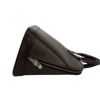 Louis Vuitton Alma Epi Leather Mini Boston Bag Dark Brown Mocha — view 6