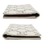 Celine Vertical Card Holder Triomphe White Case — view 5