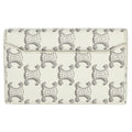 Celine Vertical Card Holder Triomphe White Case