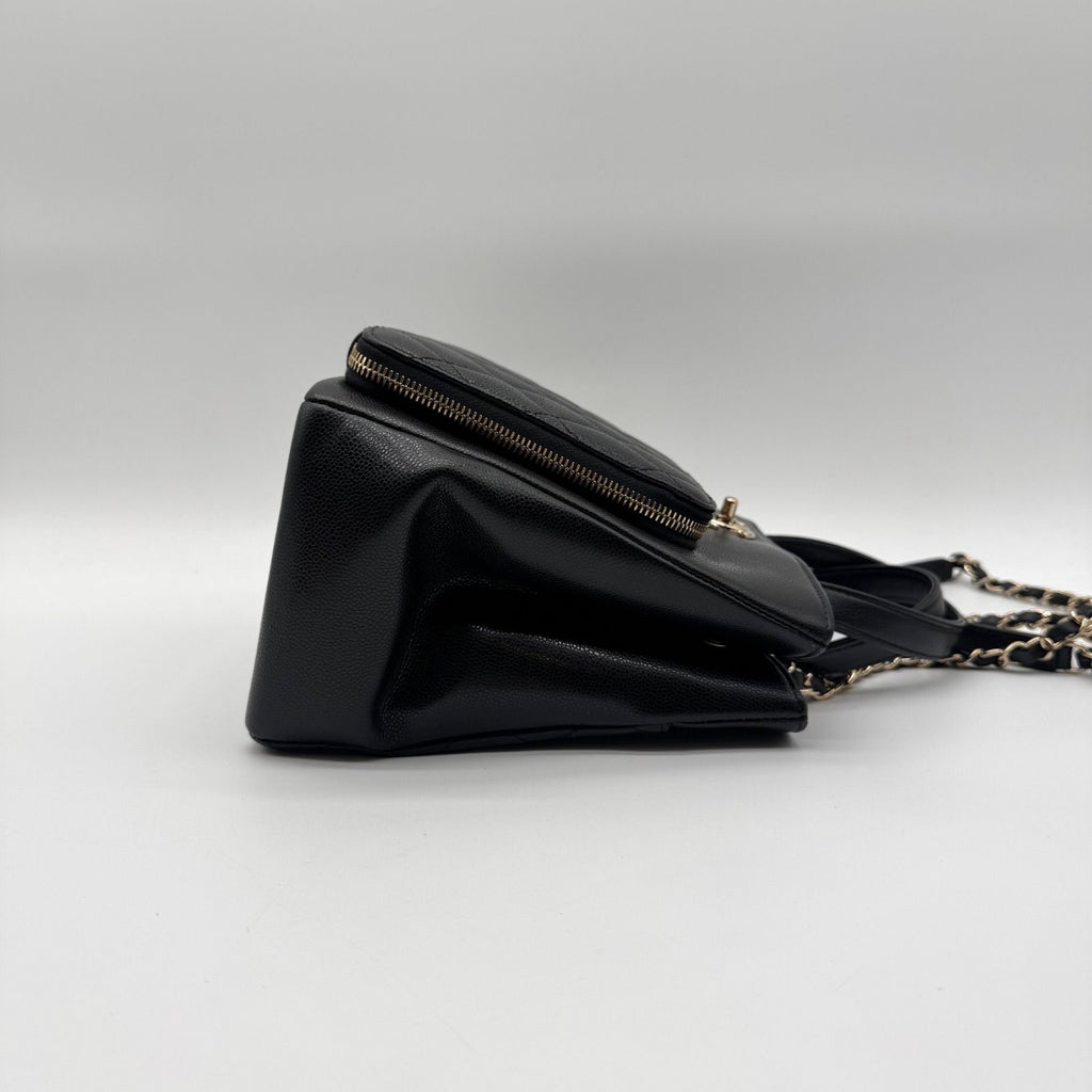 Chanel Tote Shoulder Bag 2-Way Business Affinity Small Shopping CC Logo — view 4
