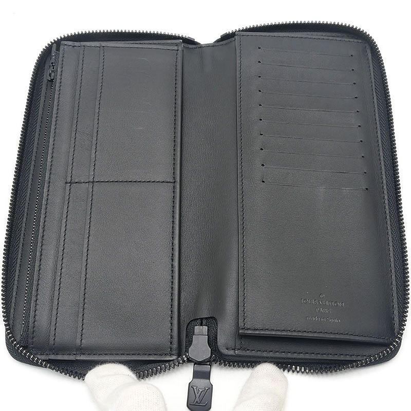 Louis Vuitton Zippy Wallet Vertical Monogram Shadow — view 6