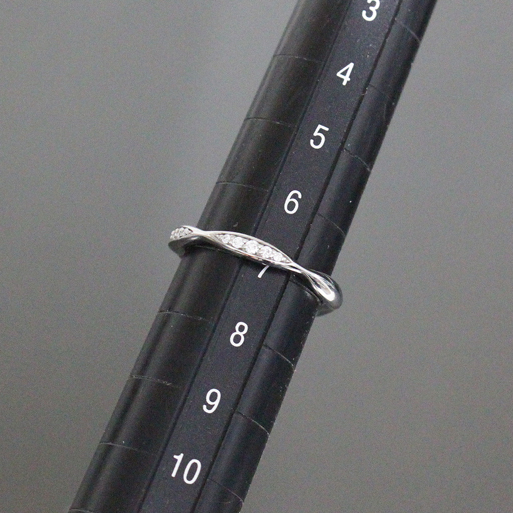 Chanel Camellia Diamond Half Eternity Ring Box and Paper — view 5