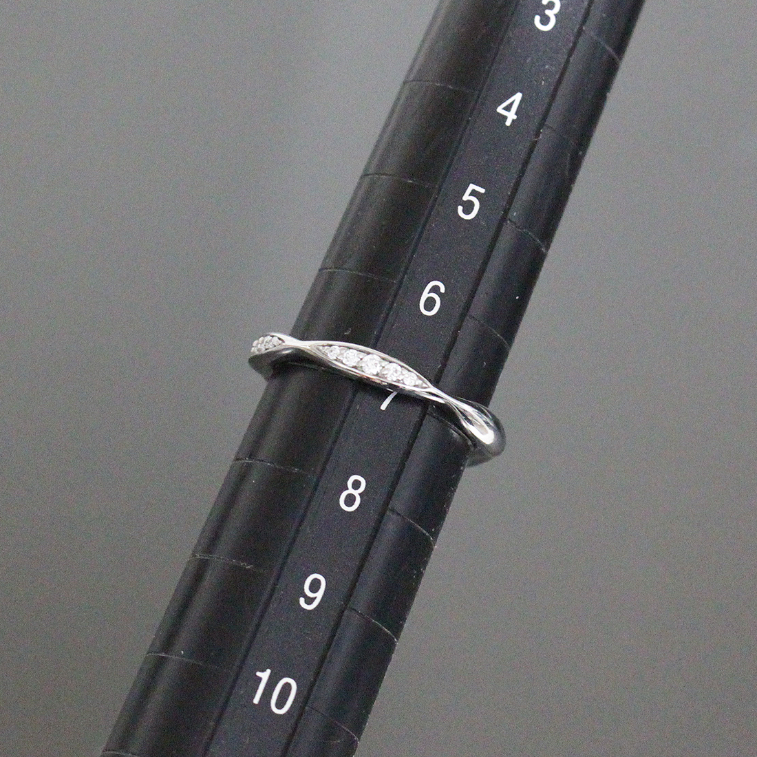 Chanel Camellia Diamond Half Eternity Ring Box and Paper — view 5
