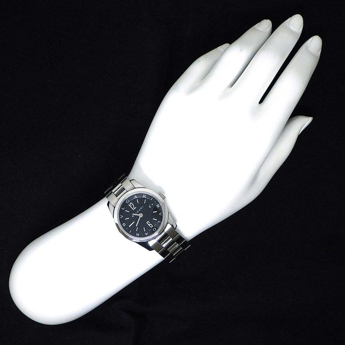 Bvlgari Watch Solo Tempo Date Black Dial SS Quartz Analog — view 9