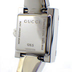 Gucci Watch Frame 128.5 GG Pattern Pink Shell Dial SS Quartz Analog — view 4