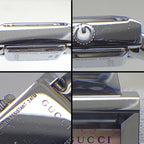 Gucci Watch Frame 128.5 GG Pattern Pink Shell Dial SS Quartz Analog — view 6