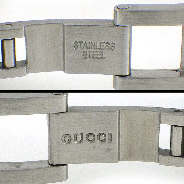 Gucci Watch Timeless 126.5 GG Pattern White Shell Dial Date Luminous Index — view 5