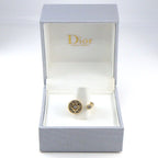 Dior Ring Rose Des Vents Points Diamond Total White Shell 18k Yellow Gold — view 8
