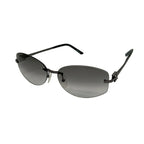 Celine Sunglasses Black Gray Clear Rhinestone Eyewear