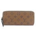 Louis Vuitton Portefeuille Clemence Monogram Reverse Wallet
