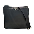 Prada Shoulder Bag Nylon Black Going Out Crossbody Adult Simple
