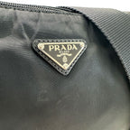 Prada Shoulder Bag Nylon Black Going Out Crossbody Adult Simple — view 8