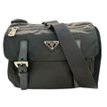 Prada Shoulder Bag Nylon Black Going Out Crossbody Adult Simple