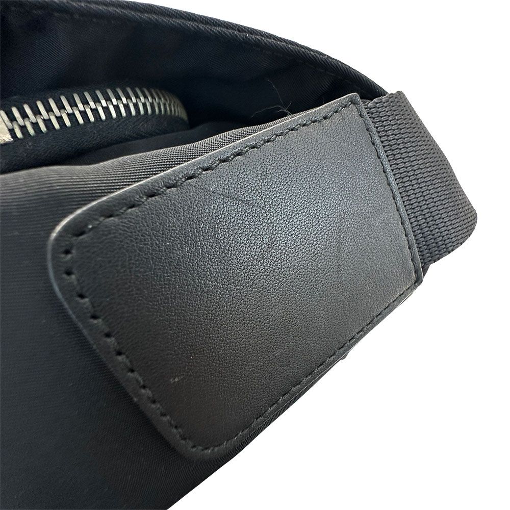 Prada Shoulder Bag Nylon Black Going Out Crossbody Adult Simple — view 8
