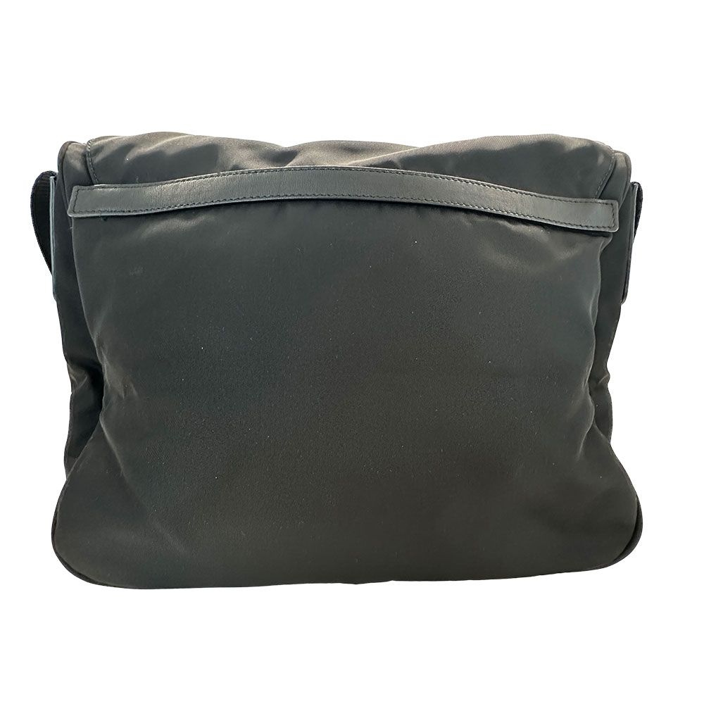 Prada Shoulder Bag Nylon Black Going Out Crossbody Adult Simple — view 2