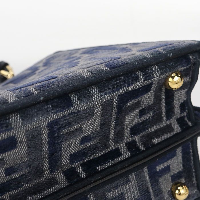 Fendi 2-Way Peekaboo Handbag Jacquard — view 6