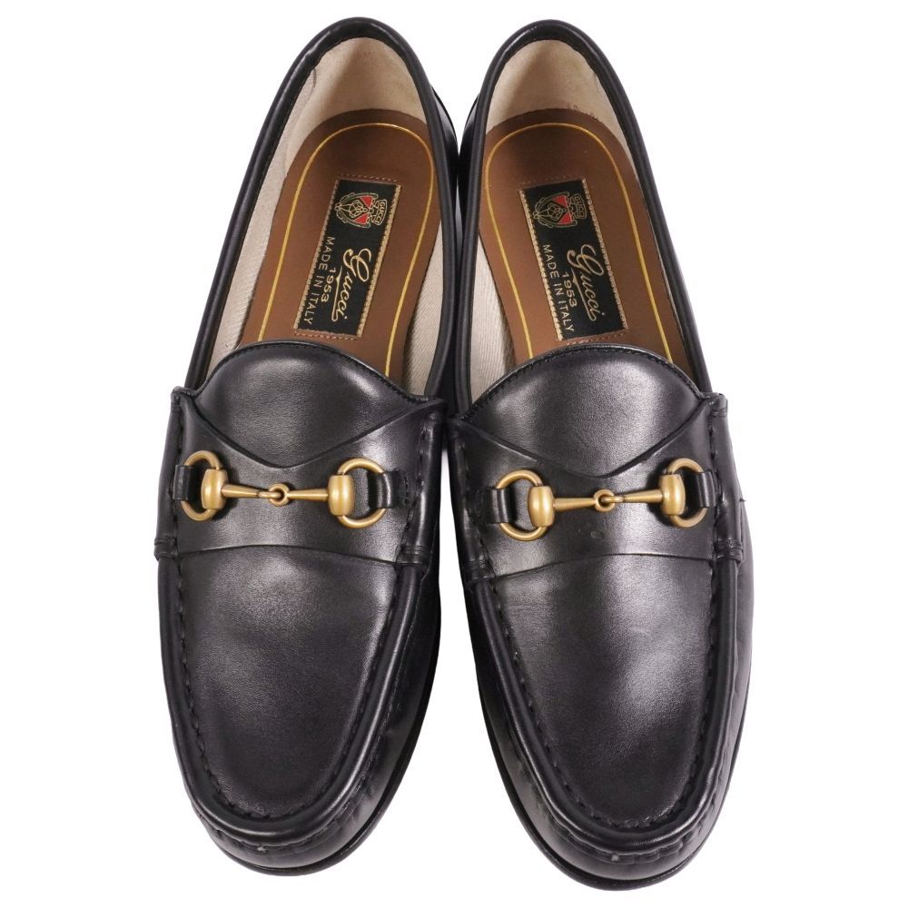 Gucci Loafers Moccasins Horsebit Leather Shoes — view 4