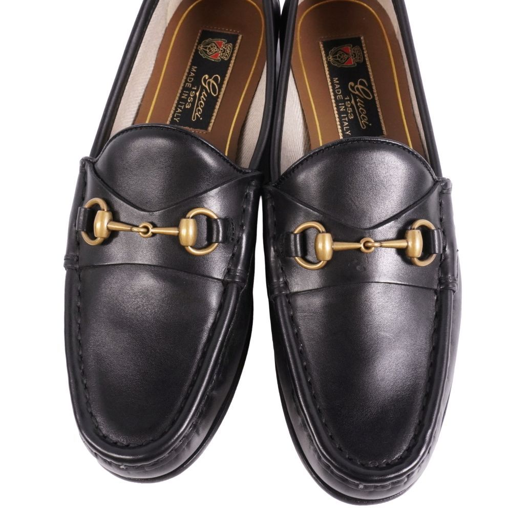 Gucci Loafers Moccasins Horsebit Leather Shoes — view 3
