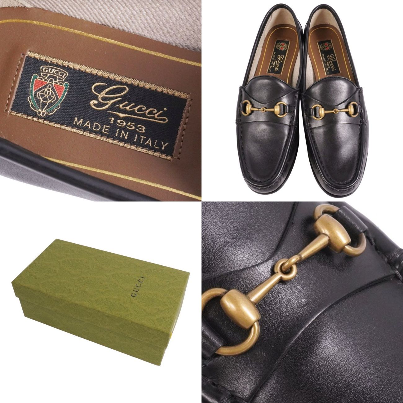 Gucci Loafers Moccasins Horsebit Leather Shoes — view 9