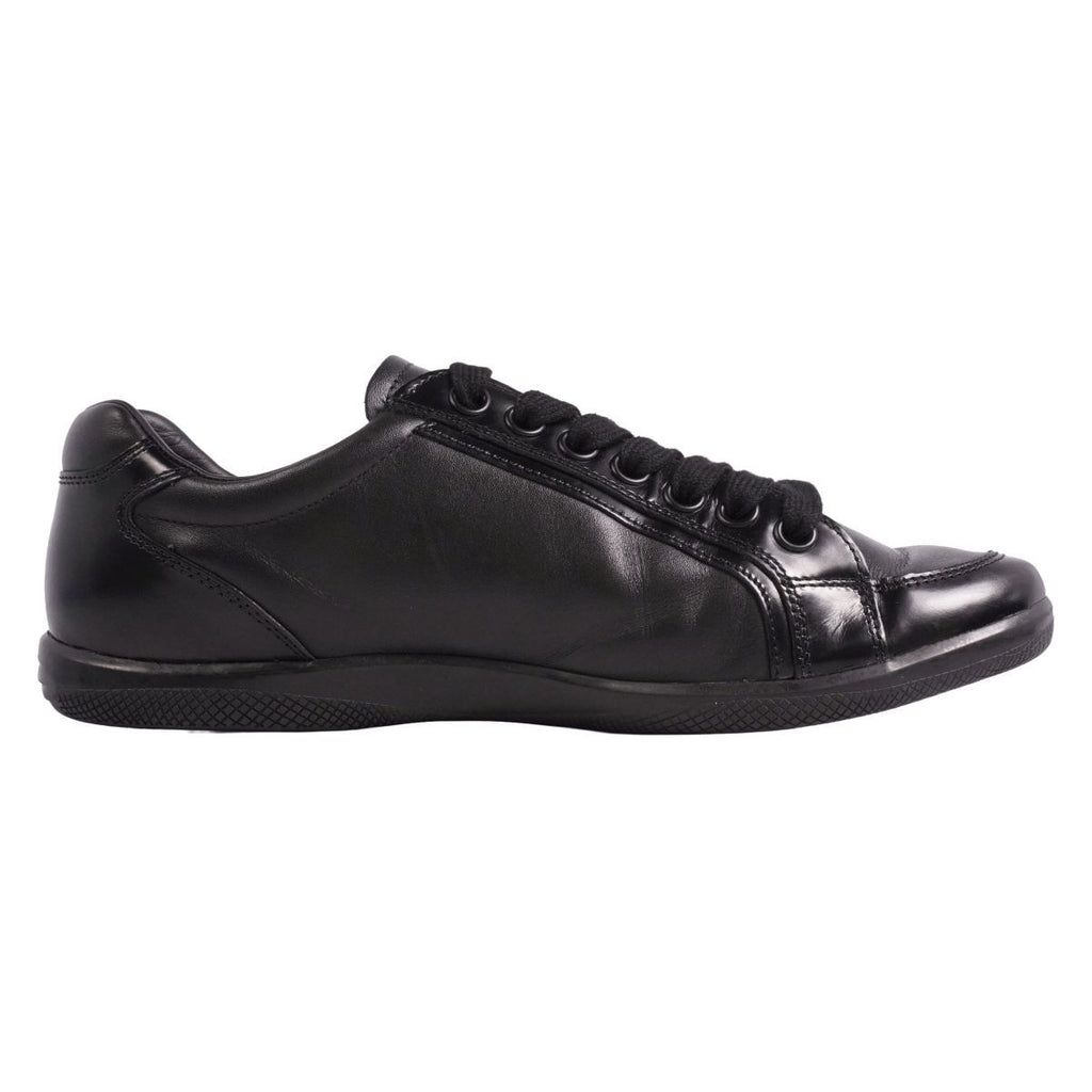 Prada Sneakers Lace Up Low Cut Leather — view 7
