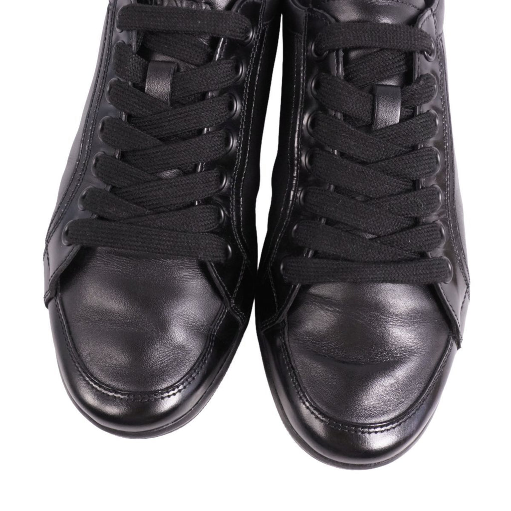 Prada Sneakers Lace Up Low Cut Leather — view 3