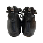 Chanel Flat Sandals Silver Black 37c — view 6
