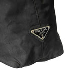 Prada Handbag Plastic Handle Nylon Black — view 4