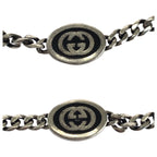 Gucci Interlocking 925 Sterling Silver Bracelet — view 3