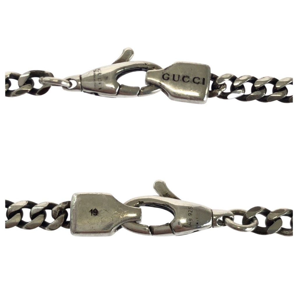 Gucci Interlocking 925 Sterling Silver Bracelet — view 4