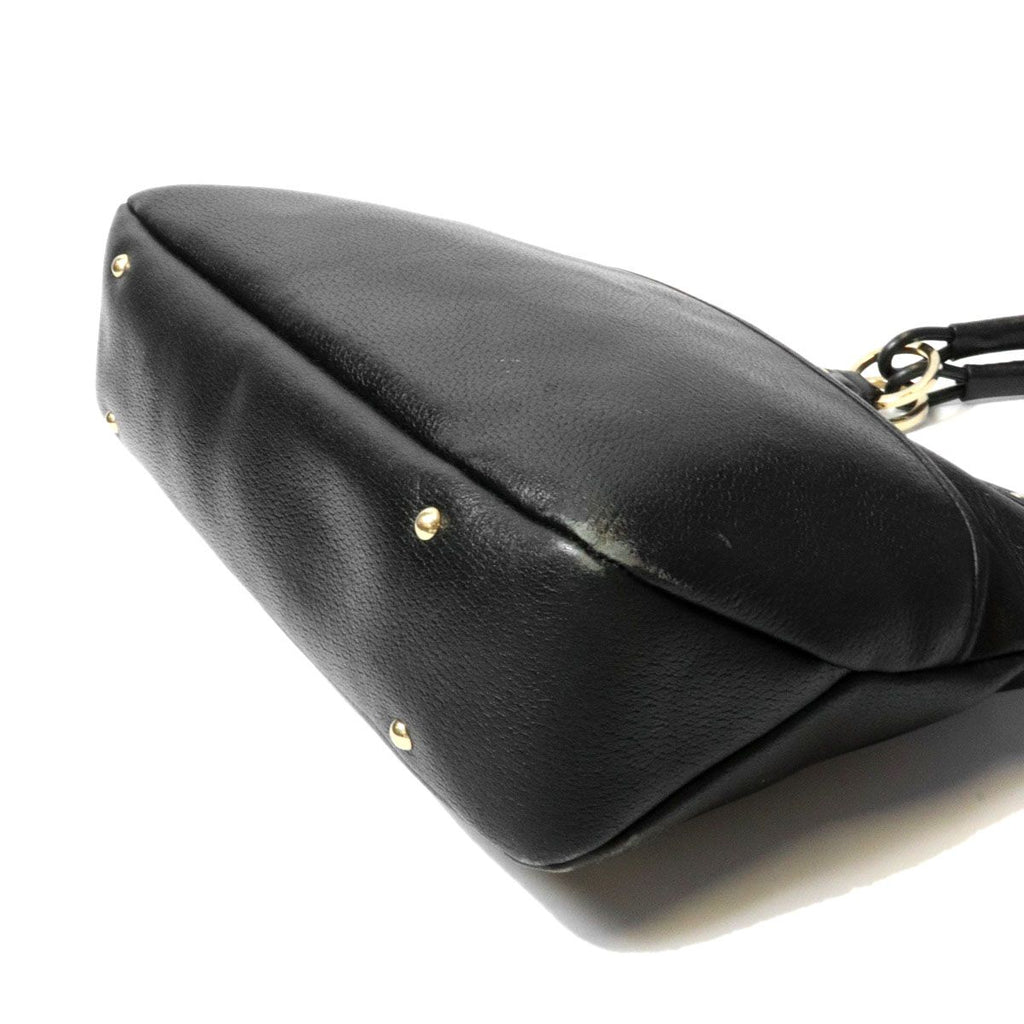 Gucci Shoulder Bag Leather Black — view 8