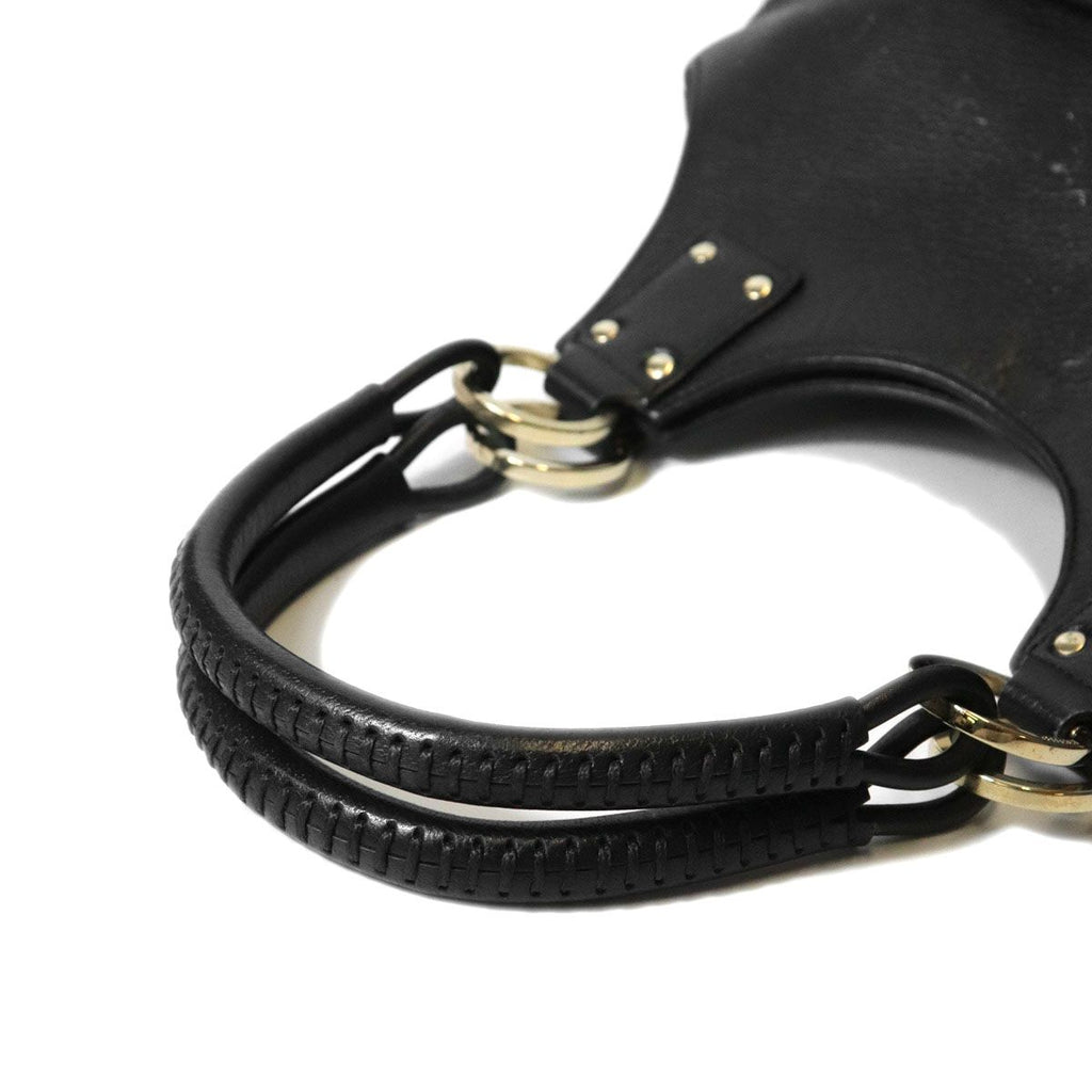 Gucci Shoulder Bag Leather Black — view 5