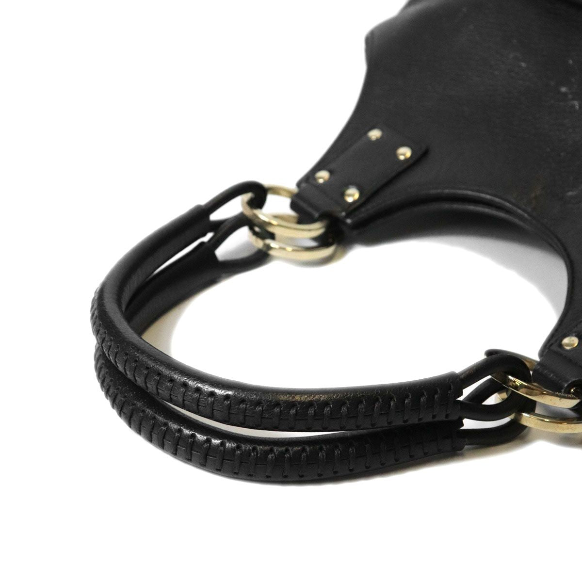 Gucci Shoulder Bag Leather Black — view 5