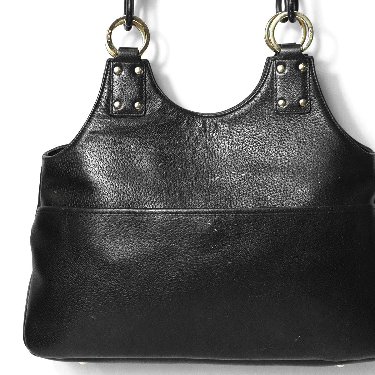 Gucci Shoulder Bag Leather Black — view 4