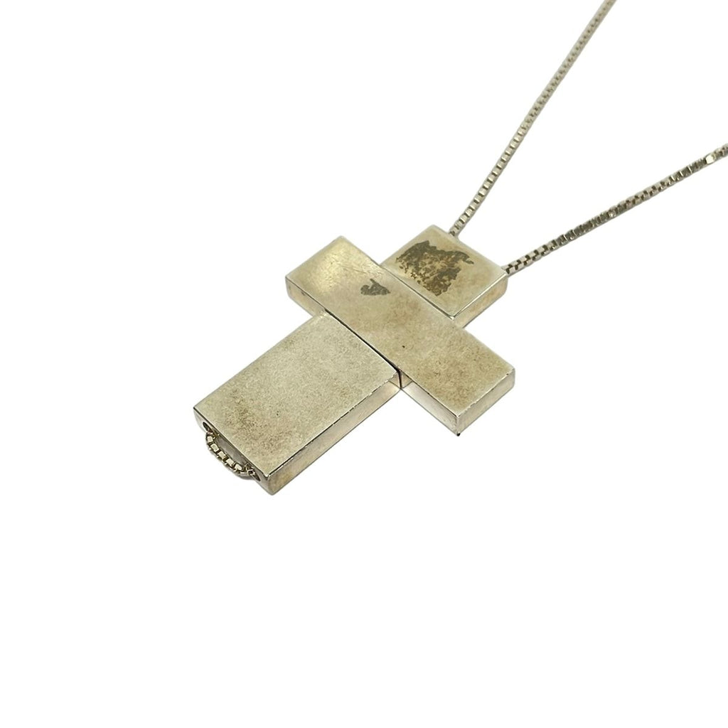 Gucci Necklace Silver Cross