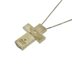 Gucci Necklace Silver Cross — view 3